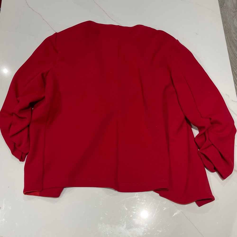 Elegant Red Women's Blazer